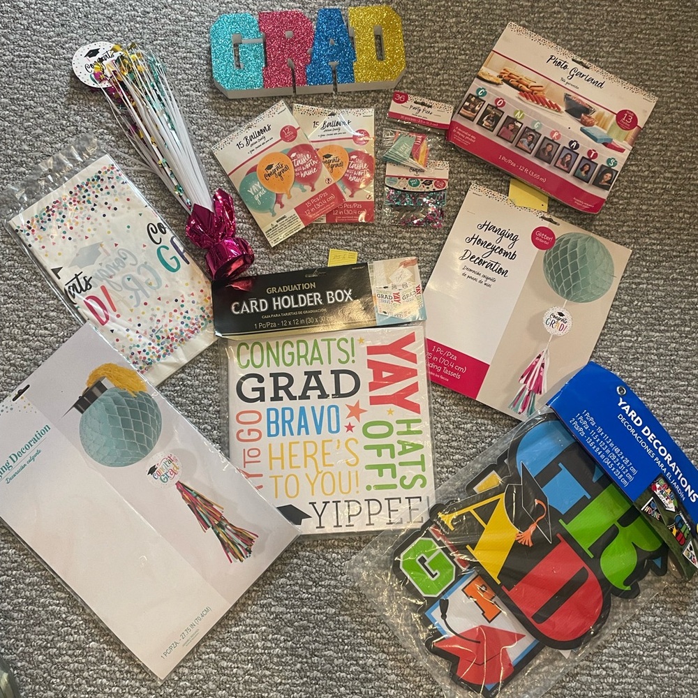 Graduation Party Decoration Set